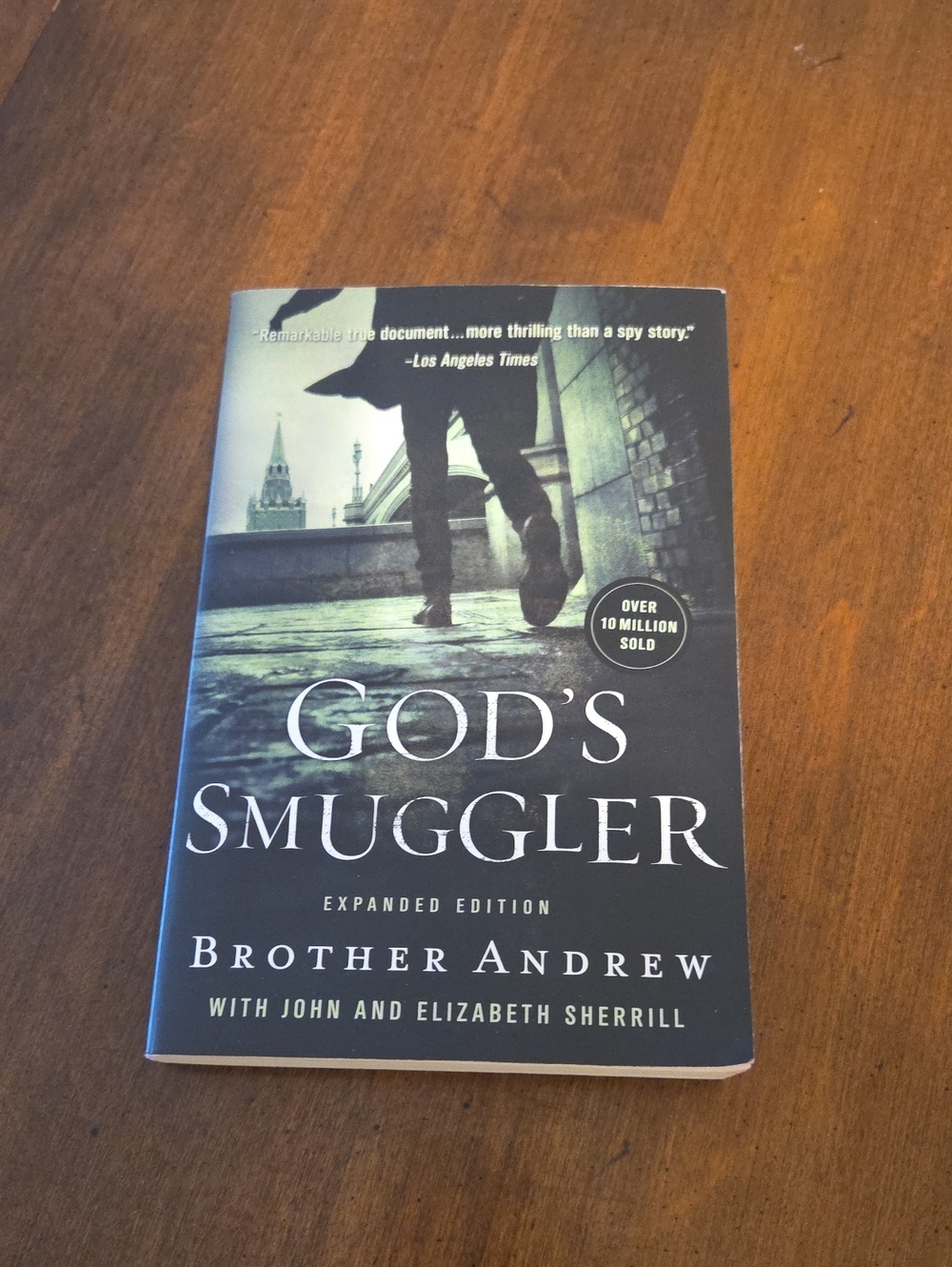 paperback titled 'God's Smuggler'
